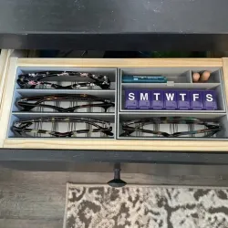 Ikea Hemnes Nightstand Organizer