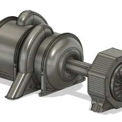 Industrial Steampunk Complex - Chemical Storage Tanks x3 and Pipes