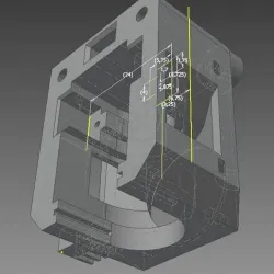 J-Head Bracket with Servo mount for Auto Bed Leveling - Prusa i3
