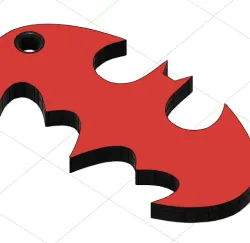 key ring/ key ring Batman (emblem)