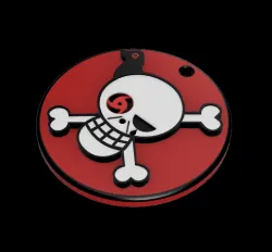 keyring/ key ring Itachi jolly roger pirate (naruto)