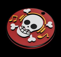keyring/ keyring jolly roger Scratchmen Apoo (one piece)