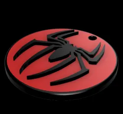 keyring/ SpiderMan Emblem keychain