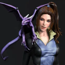Kitty Pryde 3D Print