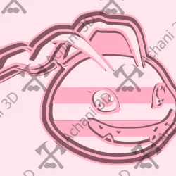 Koromon (Digimon)-Cookie Cutter