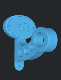 KTM MOTORCYCLE HELMET HANGER . MOTORCYCLE HELMET HANGER ,,,HELMET HANGER MOTO LOGO ,,,FOR MOTORCYCLE HELMET KTM EASY PRINT PRINTING WITHOUT BRACKETS READY TO PRINT