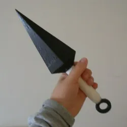 Kunai - Full sized, anime style