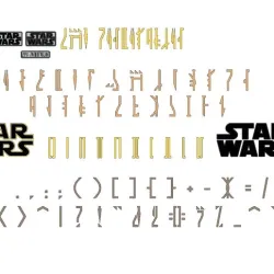 Letters and Numbers MANDALORIAN (STAR WARS ALPHABET) Letters and Numbers | Logo