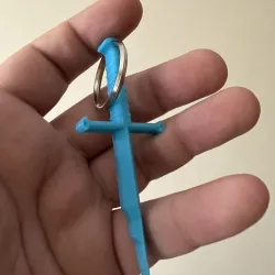 LOTR Anduril Keychain