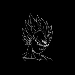 Majin vegeta wall art