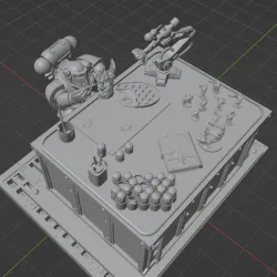 Marine Mini Painter Station