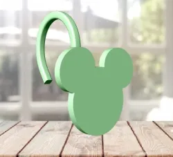 Mickey Mouse Curtain Hook Model 1