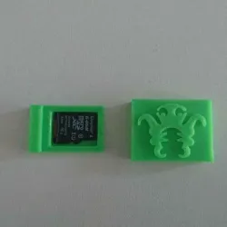 MicroSD case with OctoPrint logo