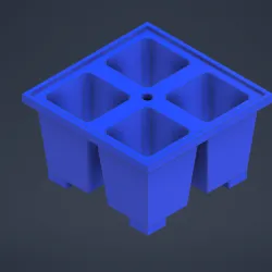Mini flower pot