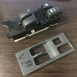 Mitsubishi Delica L400\L400\Space Gear - windows master control frame panel