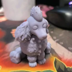 Monster High style Elvira´s pet dog Gonk