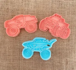 Monster Jam Blaze COOKIE CUTTER CUTTING CALLET
