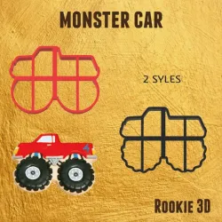 MONSTER TRUCK STYLE COOKIE CUTTER
