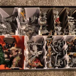 Mythic Battles: Pantheon insert and organizer for "God Pledge" - core & KS extras