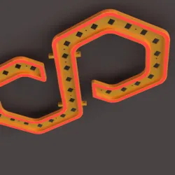 NEON Polygon poster.
