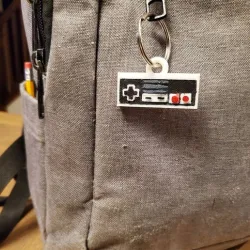 Nintendo NES Controller Keychain