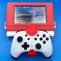 Nintendo Switch shell with controller holder