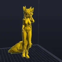 Nude Anime Fox Girl Paladins