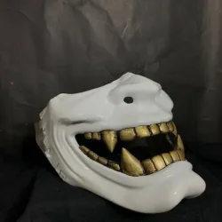 Oni half mask