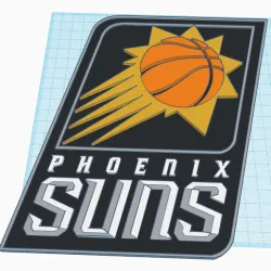 Phoenix Suns Logo Wall Plaque