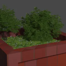 Plant Box (Blender Asset)
