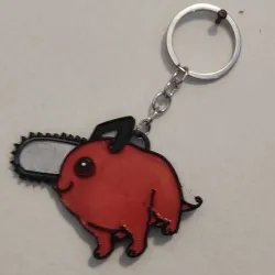 Pochita Chainsaw man Keychain