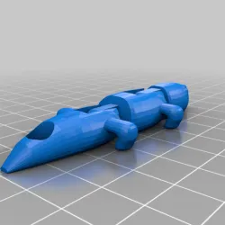 Print in Place Articulating Gecko Keychain