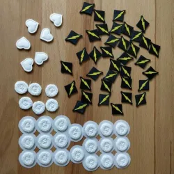 Remix of Hogwarts Battle Game Tokens