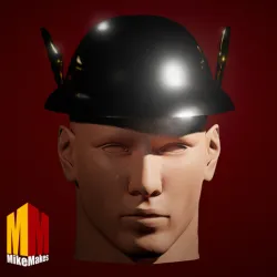 Replica Jay Garrick Flash Helmet for Cosplay and Collectors