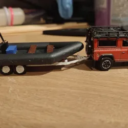 RIB Rescue boat + trailer