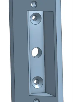 Ring Powered Doorbell Mount angled