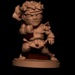 ryu street fighter chibi chibi marvel united