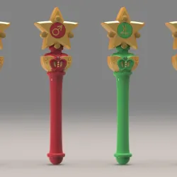 Sailor Moon - Sailor Guardians Star Power Stick - Crystal Series version