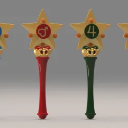 Sailor Moon - Sailor Guardians Star Power Stick - Original Series version