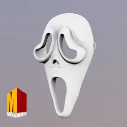 Scream Mask from Horror Movie Franchise