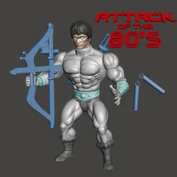 Slamuray Drakon action figure vintage style motu
