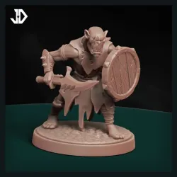 Slayer orc B - Orcs and Goblins Army