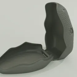 Snake head computer mouse case