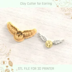 snitch ball Harry Potter Polymer Clay Cutters