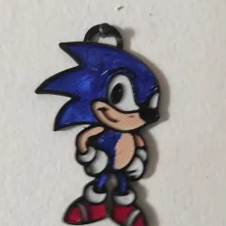 Sonic Keychain