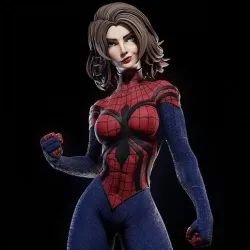 Spider-Girl 3D Print