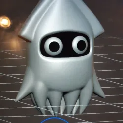Squid from mario kart fanart