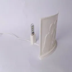 Stand Frame/Base for Lithophane Night Lamp