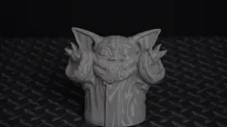 Standing Grogu - Arms Up - 3D Print Files
