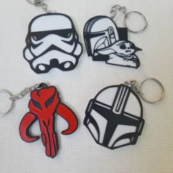 STAR WARS KEYCHAINS